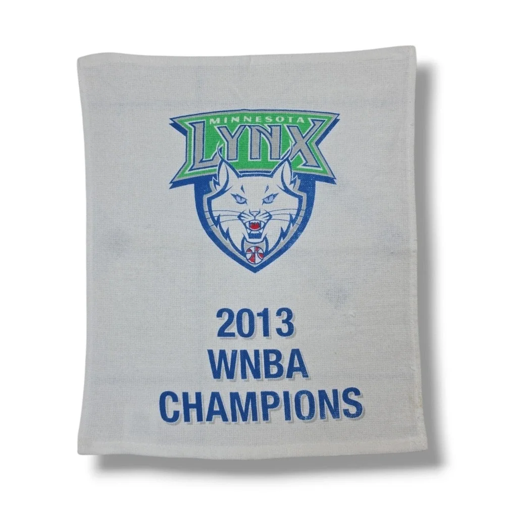2013 Minnesota Lynx WNBA Basketball Champions Towel Promotional Promo Souvenir